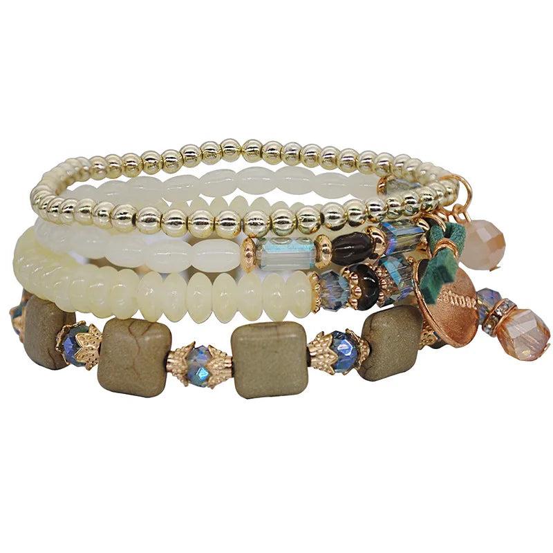Bohemian MIDI DIY Bracelet with Tassel Beads