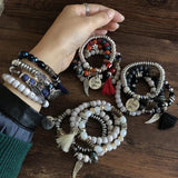 Bohemian MIDI DIY Bracelet with Tassel Beads