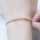Crystal Bracelet for Women, Elegant Jewelry for Wedding Party