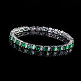 Yellow CZ Women Tennis Bracelet Bangle BR045