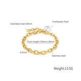 Wish Card Stainless Steel Plated Bracelet Punk Jewelry Accessories