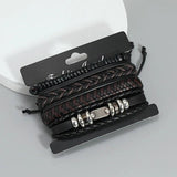 Vintage Men's Leather Bracelet, DIY Suit Bracelet
