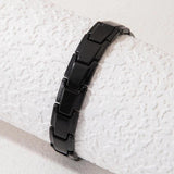 Men's Magnetic Bracelet Geometry Bangle SC143