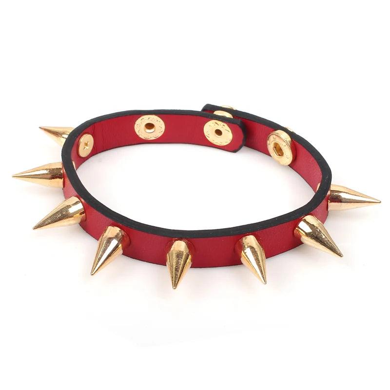 Conical Spike Bracelet Adjustable Snap Bracelet Women Accessories