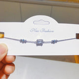 Adjustable Zircon Bracelet Plated High Bracelets Wedding Jewelry
