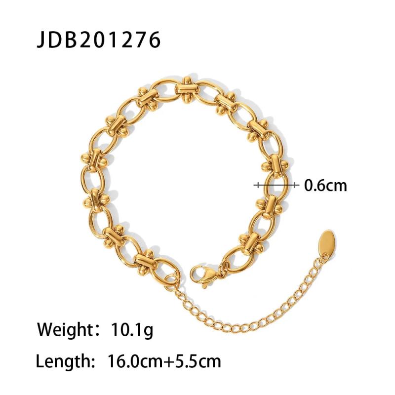 Uworld Retro O-shaped Dot Bracelet