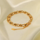 Uworld Retro O-shaped Dot Bracelet