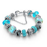 Crystal Chain Link Bracelet Charm Bangle DIY Jewelry