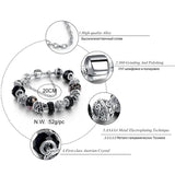 Crystal Chain Link Bracelet Charm Bangle DIY Jewelry