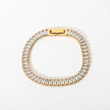 Women's 18K Plated CZ Tennis Bracelet Jewelry