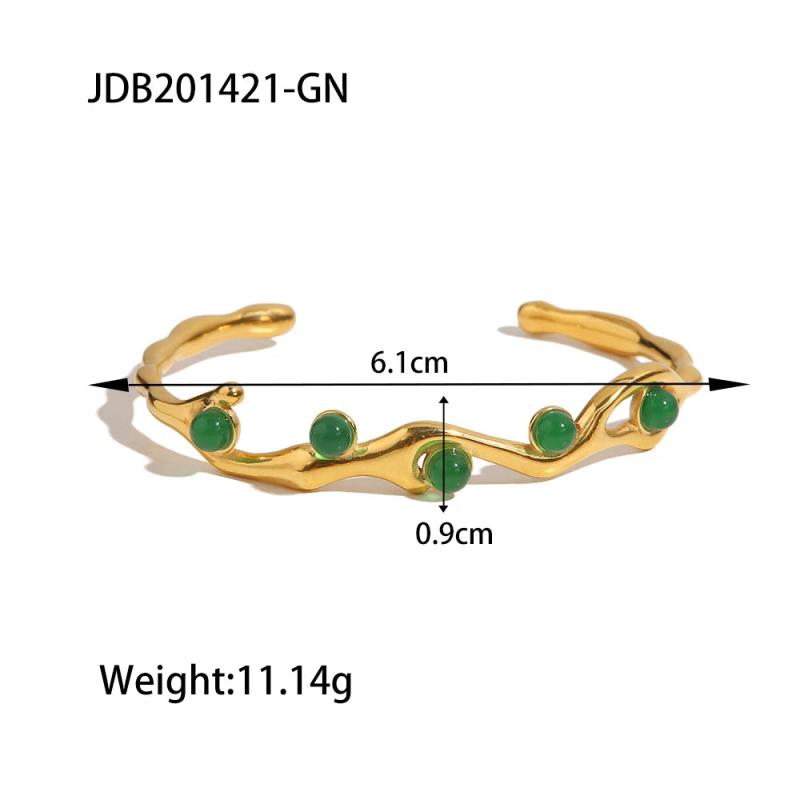 Uworld Stainless Steel Irregular Jewelry Party Gift Bangles