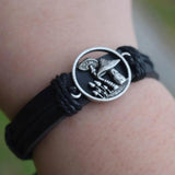 Nature Mushroom Bracelet for Camping Women Men