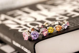 Arrivel Heart Bracelets, Colorful Cubic Zircon Bangles, Bride Jewelry