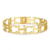 Women's Titanium Alphabet Bracelet