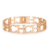 Women's Titanium Alphabet Bracelet