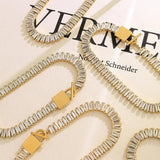 CZ Statement Lock Bracelets for Women
