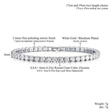 CZ Tennis Bracelet Crystal Chain Elegant Wedding Jewelry
