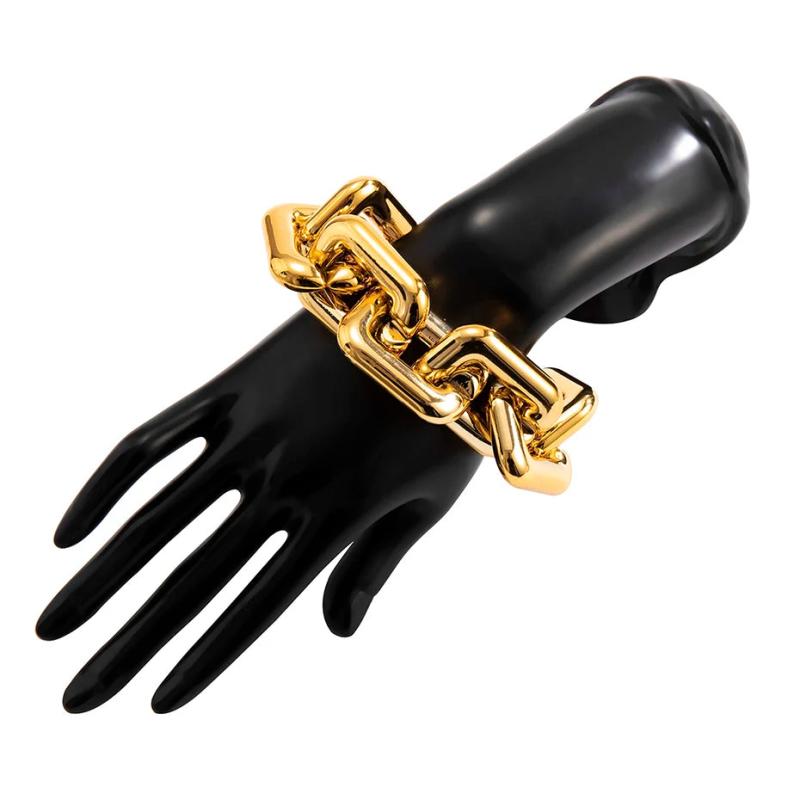 Chunky Chain Bracelet Boho Heavy Party Night Club Bracelet for Women