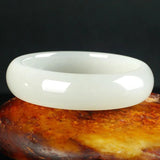 Natural Jade Bangle 68mm Big Bracelet For Women Jewelry