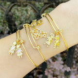Adjustable Copper Plated Boy and Girl Bangles for Kids