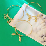 Adjustable Copper Plated Boy and Girl Bangles for Kids
