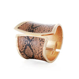 Wide Snake Grain Pattern Alloy Bracelet Exaggeration Club Joker Women Bracelet