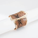 Wide Snake Grain Pattern Alloy Bracelet Exaggeration Club Joker Women Bracelet