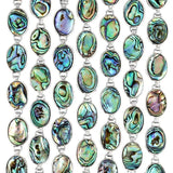 Abalone Shell Bracelet Bangle 18KGP Charms Women Jewelry