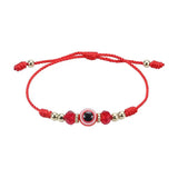 12pcs Evil Eye Beaded Lucky Bracelets, Boys Girls Adjustable Prayers Blessings