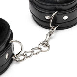 Leather Handcuffs Eye Mask Bundle Set