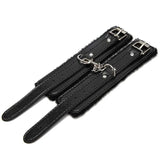 Leather Handcuffs Eye Mask Bundle Set