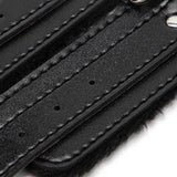 Leather Handcuffs Eye Mask Bundle Set