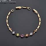 Tennis Chain Bangle Hand Chain CZ Bracelet