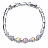 Tennis Chain Bangle Hand Chain CZ Bracelet