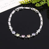 Tennis Chain Bangle Hand Chain CZ Bracelet