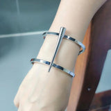 Indian Style Copper Cuff Bracelet Opened Statement Bangle Accessory