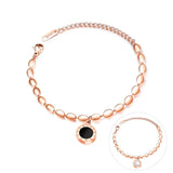 Stainless Steel Chain Bangles Bracelets for Women