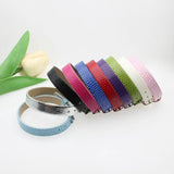 10mm Snake Skin Wristband for Slide Letters Charms