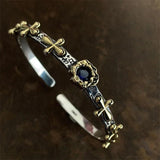 Vintage Cross Bangles for Women