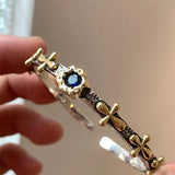 Vintage Cross Bangles for Women