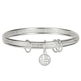 Titanium Steel Forever Love Heart Bracelet Bangle