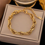 Stainless Steel Silver Annularity Bracelet for Women Girls