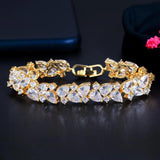 CWWZircons African CZ Dubai Plated Bracelet Women CB267