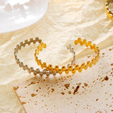 Adjustable Stainless Steel Bangle for Women