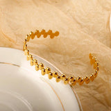 Adjustable Stainless Steel Bangle for Women