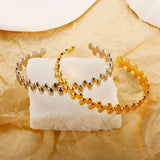Adjustable Stainless Steel Bangle for Women