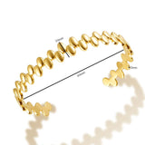Adjustable Stainless Steel Bangle for Women