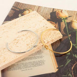 Stainless Steel Knot Cuff Bracelet for Women