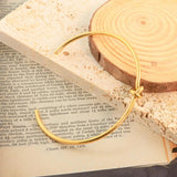 Stainless Steel Knot Cuff Bracelet for Women