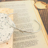 Stainless Steel Knot Cuff Bracelet for Women
